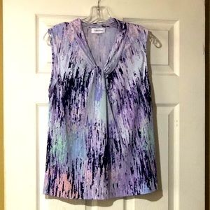 Calvin Klein M Tank Blouse